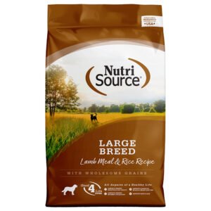 NutriSource Large Breed Lamb Meal & Rice Dry Dog Food