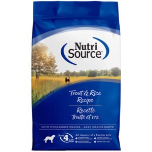 NutriSource Trout & Rice Recipe w/ Wholesome Grains Dry Dog Food