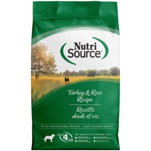 NutriSource Turkey & Rice Recipe w/ Wholesome Grains Dry Dog Food