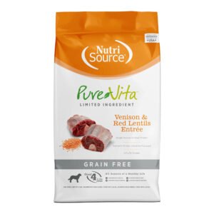 PureVita Venison & Lentils Grain Free Entree Dry Dog Food