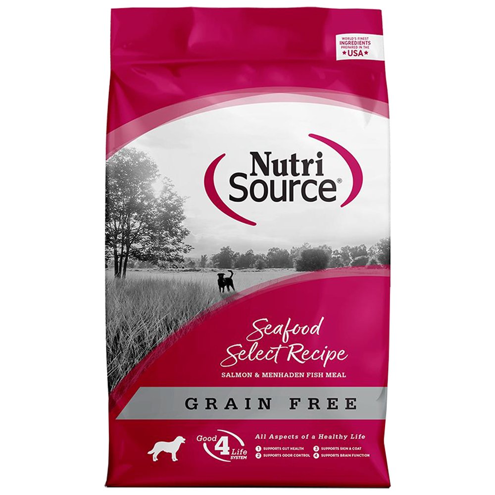 NutriSource Seafood Select Recipe w/ Salmon & Menhaden Fish Meal Grain Free Dry Dog Food - Image 2