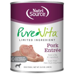Purevita Limited Ingredient Pork Entrée Pate Canned Dog Food