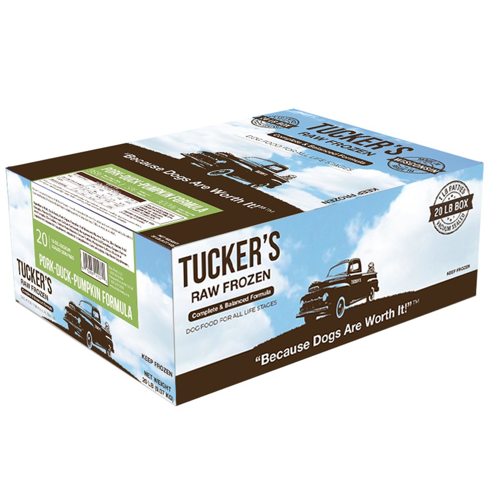 Tucker's Raw Frozen Pork-Duck-Pumpkin Recipe Dog Food - Image 2