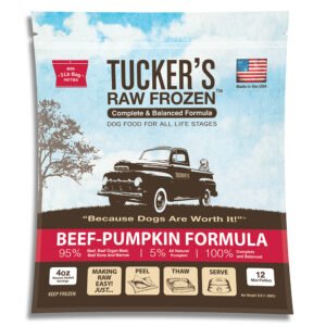 Tucker's Raw Frozen Beef-Pumpkin Recipe Dog Food