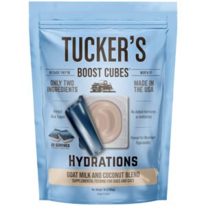 Tucker's Boost Cubes Hydrations Goat Milk & Coconut Blend Frozen Dog & Cat Meal Topper