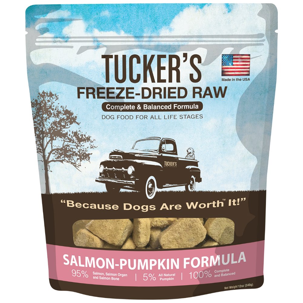 Tucker's Freeze-Dried Raw Salmon-Pumpkin Recipe Dog Food