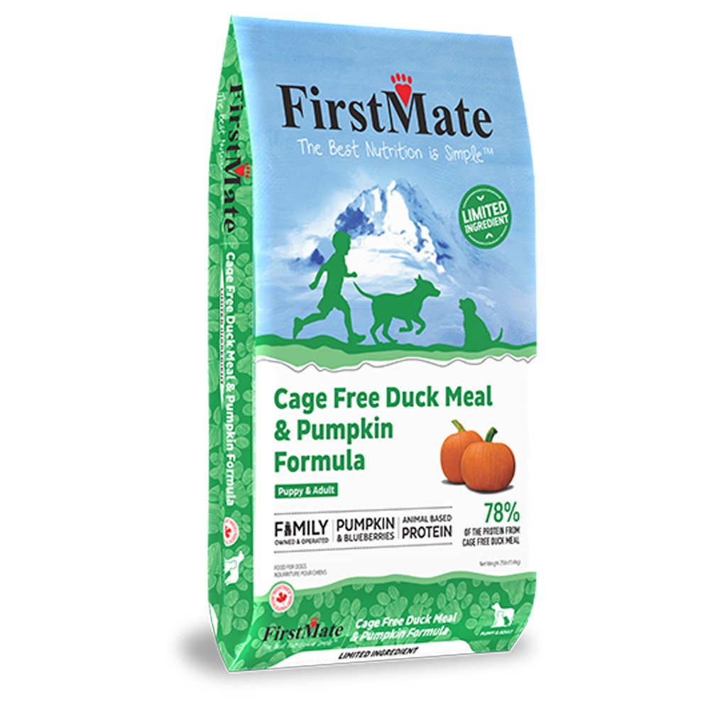 FirstMate Limited Ingredient Cage Free Duck Meal & Pumpkin Formula Dry Dog Food - view 2