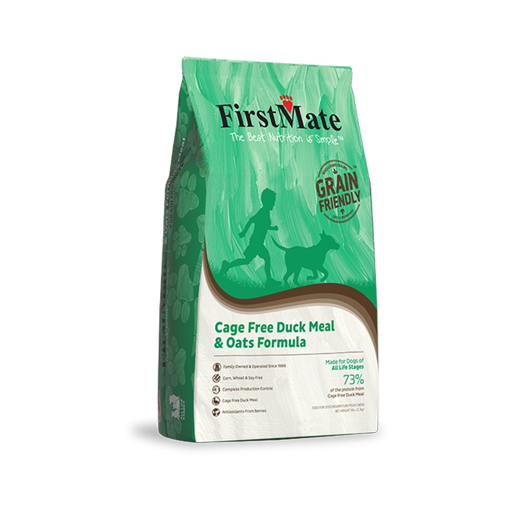 FirstMate Cage Free Duck & Oats Formula Dry Dog Food