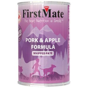 FirstMate Limited Ingredient Pork & Apple Formula Whipped Patรฉ Canned Dog Food