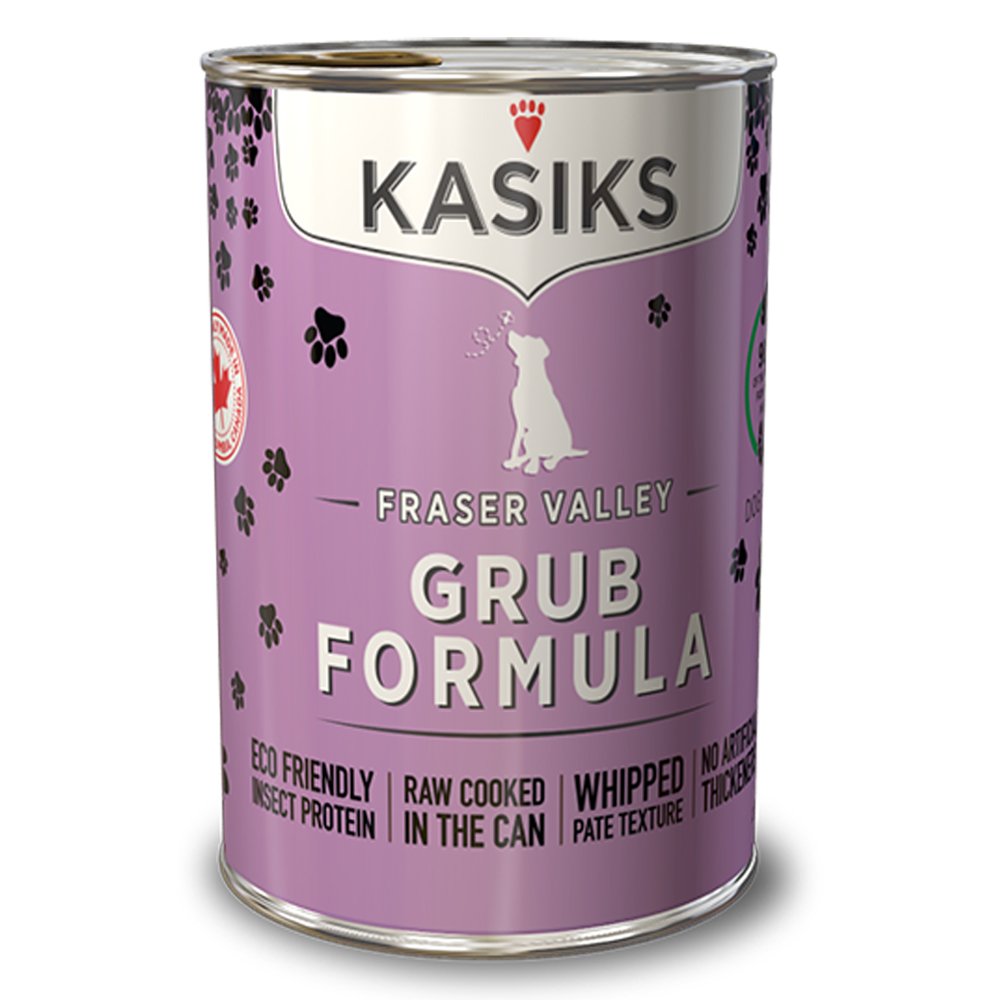 Kasiks Fraser Valley Grub Formula Canned Dog Food