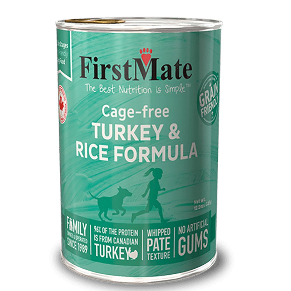 FirstMate Limited Ingredient Cage-Free Turkey & Rice Formula Canned Dog Food