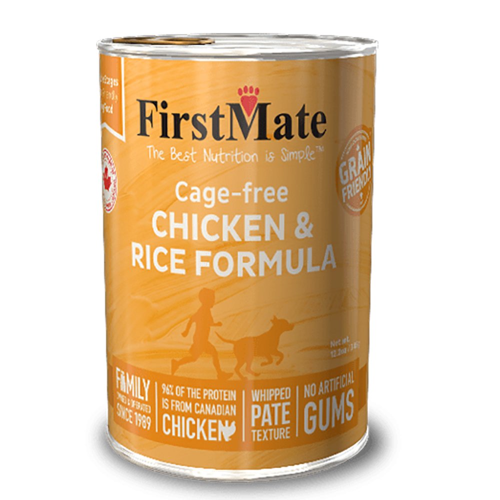 FirstMate Limited Ingredient Cage-Free Chicken & Rice Formula Canned Dog Food
