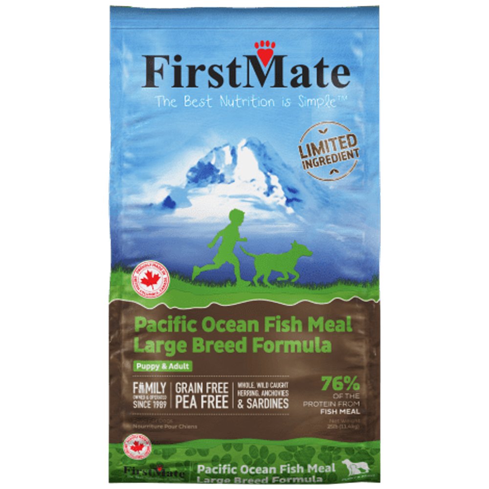FirstMate Pacific Ocean Fish Meal Large Breed Formula Dry Dog Food