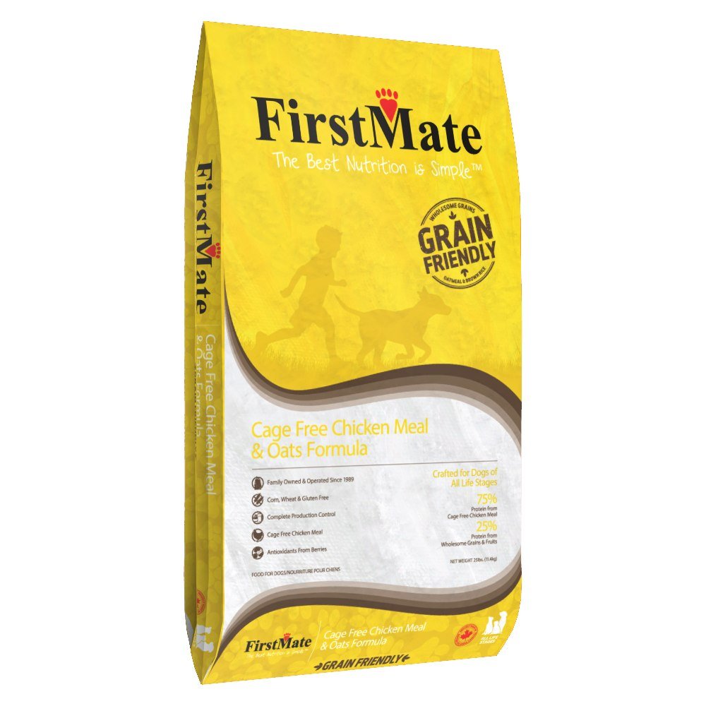 FirstMate Cage Free Chicken Meal & Oats Formula Dry Dog Food - Image 2