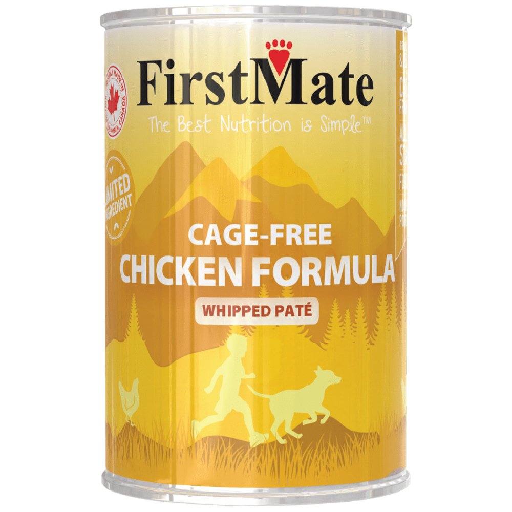 FirstMate Limited Ingredient Cage-Free Chicken Formula Whipped Paté Canned Dog Food