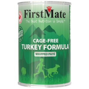 FirstMate Limited Ingredient Cage-Free Turkey Formula Whipped Patรฉ Canned Dog Food