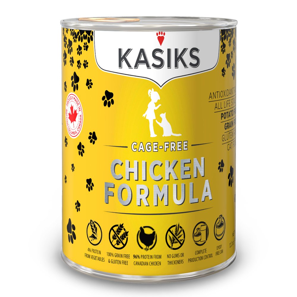 Kasiks Cage-Free Chicken Formula Canned Cat Food - Image 2
