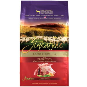 Zignature Limited Ingredients Lamb Formula w/ Probiotics Dry Dog Food