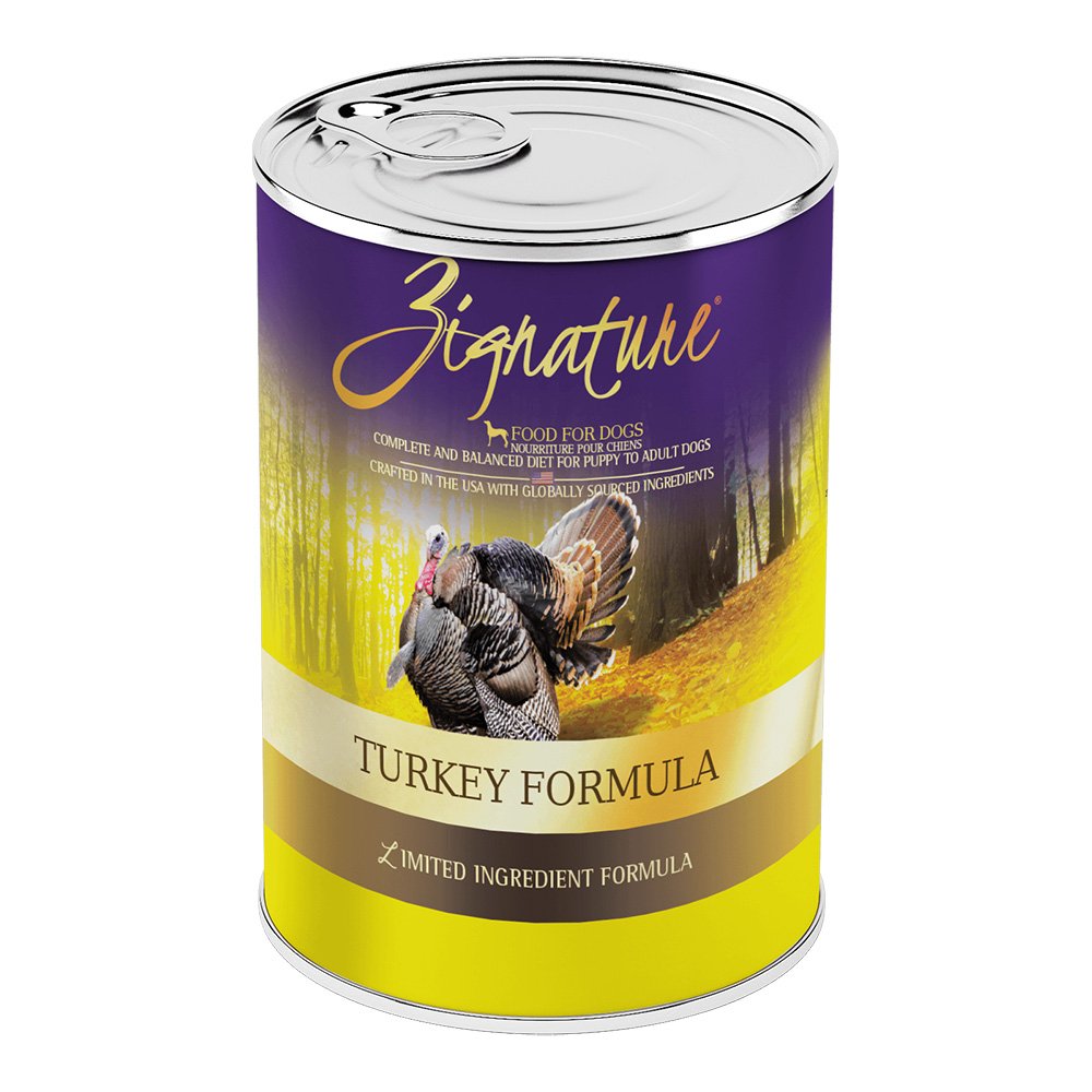 Zignature Turkey Formula Canned Dog Food