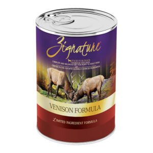 Zignature Venison Formula Canned Dog Food