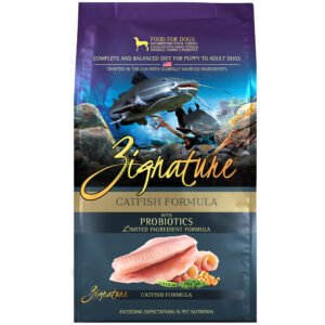 Zignature Limited Ingredient Catfish w/ Probiotics Formula Dry Dog Food