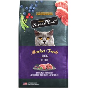 Fussie Cat Market Fresh Duck Recipe Premium Dry Cat Food