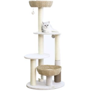 PetPals Pharaoh V2 5-Level Large Cat Tree