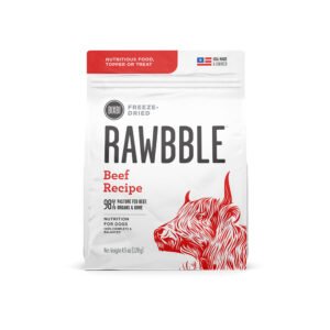 Bixbi Rawbble Beef Recipe Freeze-Dried Dog Food