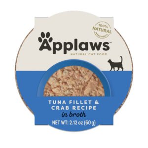 Applaws Tuna Fillet & Crab Recipe in Broth Wet Cat Food
