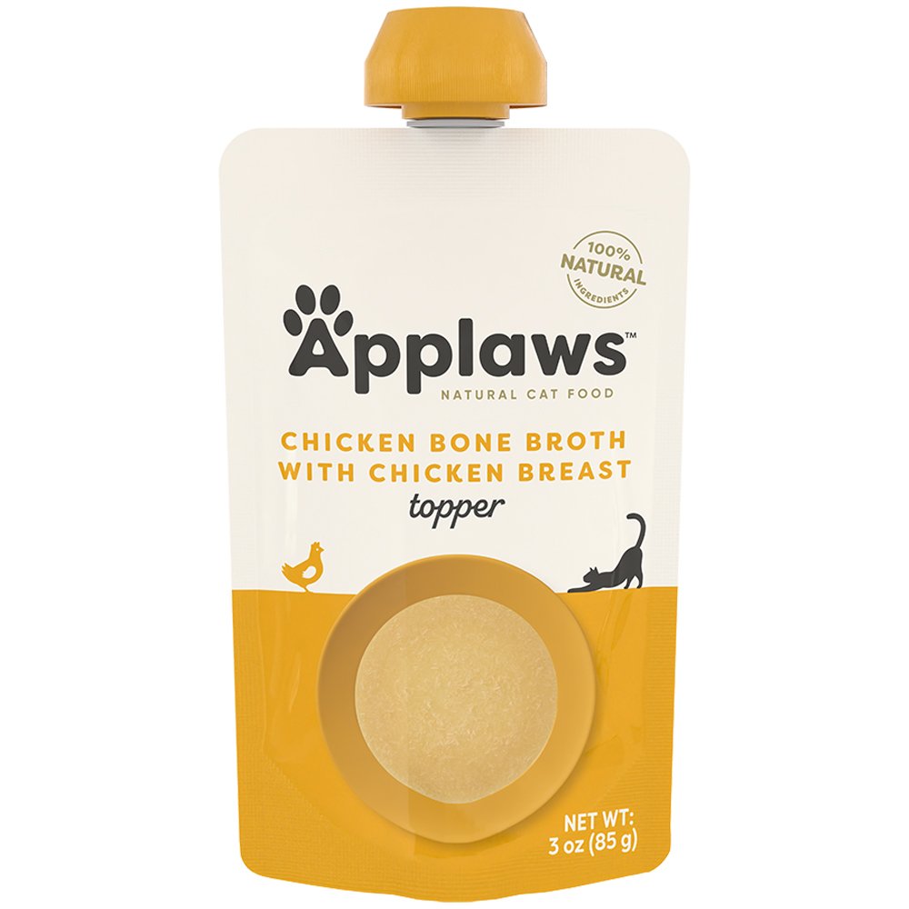 Applaws Chicken Bone Broth w/ Chicken Breast Cat Food Topper