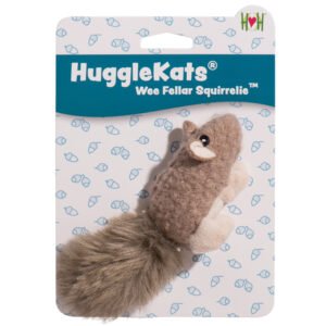HuggleKats Wee Fellar Squirrelie Catnip Cat Toy