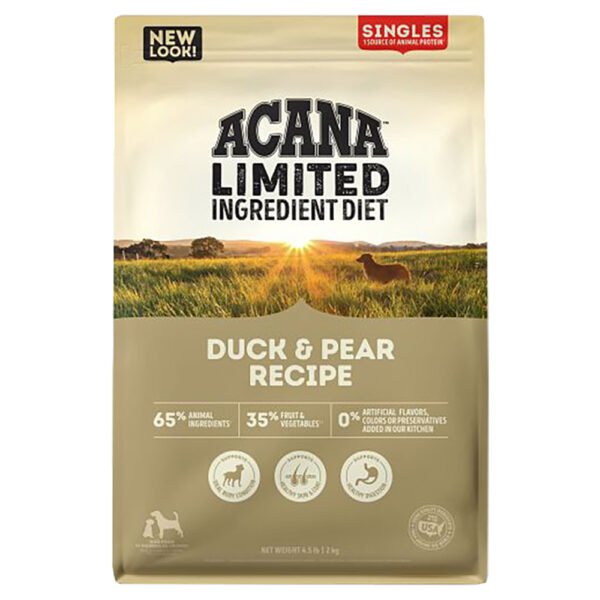 ACANA Limited Ingredient Diet Singles Duck & Pear Recipe Dry Dog Food