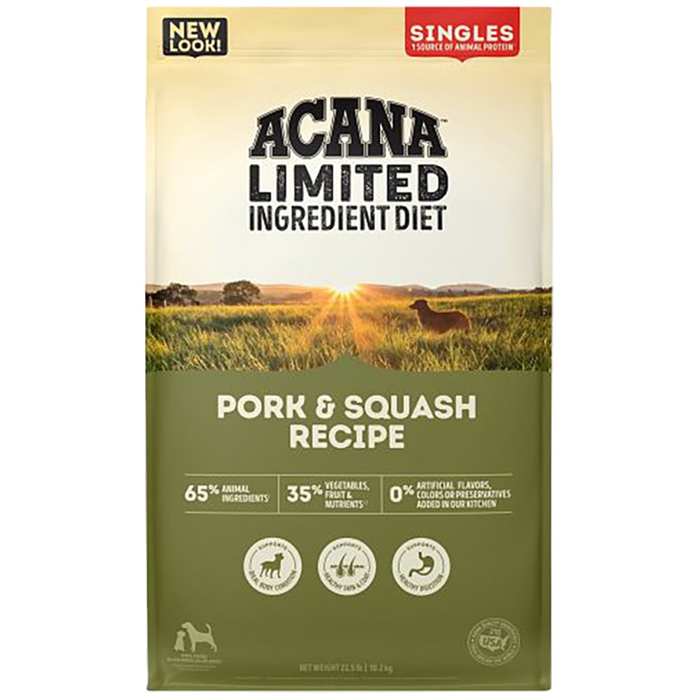 ACANA Limited Ingredient Diet Singles Pork & Squash Recipe Dry Dog Food - Image 2