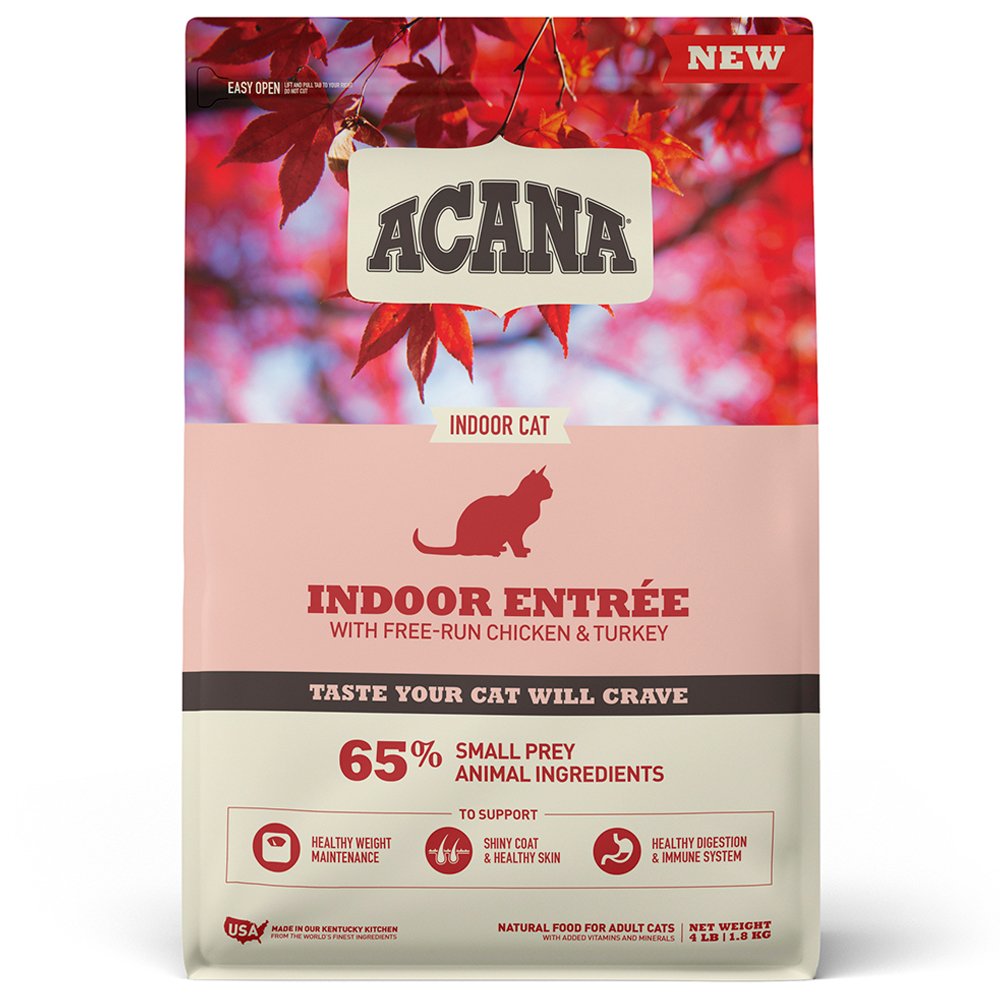 ACANA Indoor Entrée w/ Free-Run Chicken & Turkey Dry Cat Food - Image 3