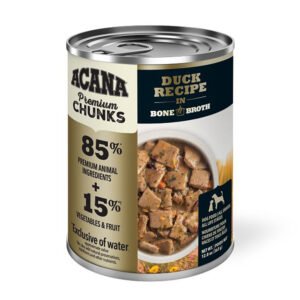 ACANA Premium Chucks Duck Recipe in Bone Broth Canned Dog Food