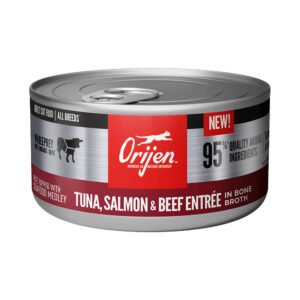 Orijen Tuna, Salmon & Beef Entrée In Bone Broth Canned Cat Food