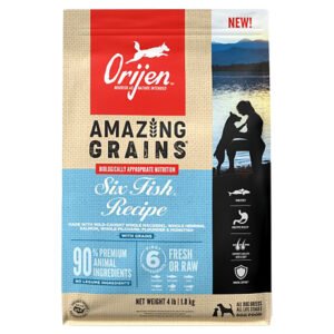 Orijen Amazing Grains Six Fish Recipe Dry Dog Food