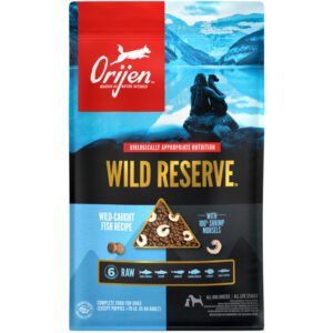 Orijen Wild Reserve Dog Wild-Caught Fish Recipe w/ Shrimp Morsels Dry Dog Food