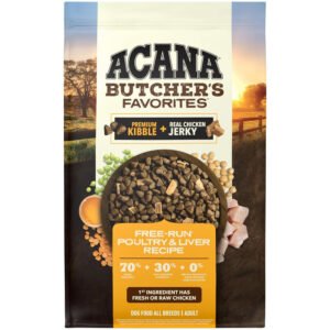 ACANA Butcher's Favorites Free-Run Poultry & Liver Recipe Adult Dry Dog Food