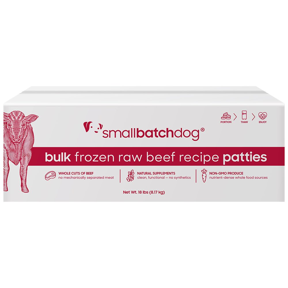 Smallbatch Beef Recipe Patties Raw Frozen Dog Food - Image 3