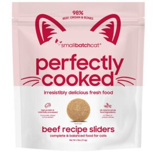Smallbatch Perfectly Cooked Beef Recipe Sliders Frozen Cat Food