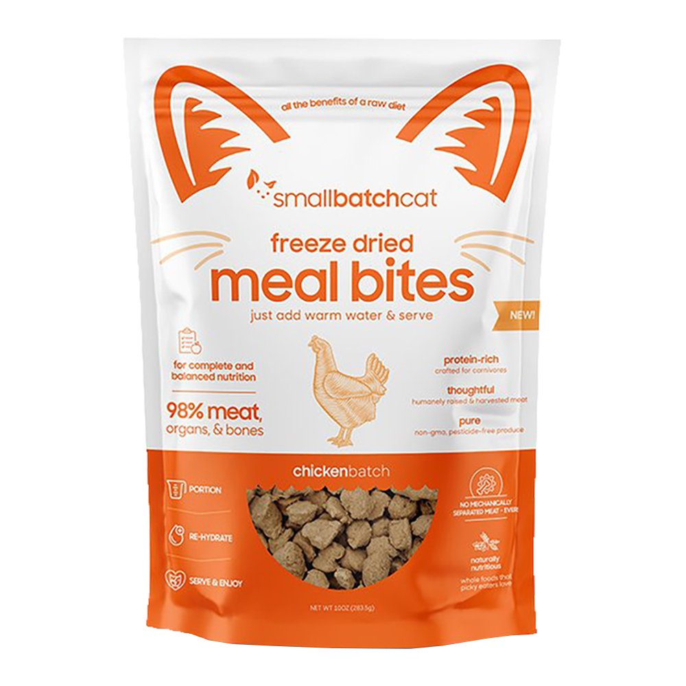 Smallbatch Chickenbatch Meal Bites Freeze-Dried Cat Food