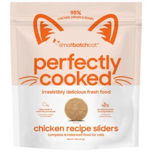 Smallbatch Perfectly Cooked Chicken Recipe Sliders Frozen Cat Food