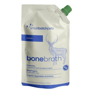 Smallbatch Shelf Stable Venison Bone Broth for Dogs & Cats