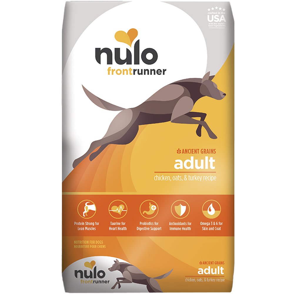 Nulo Frontrunner Ancient Grains Chicken, Oats & Turkey Recipe Adult Dry Dog Food