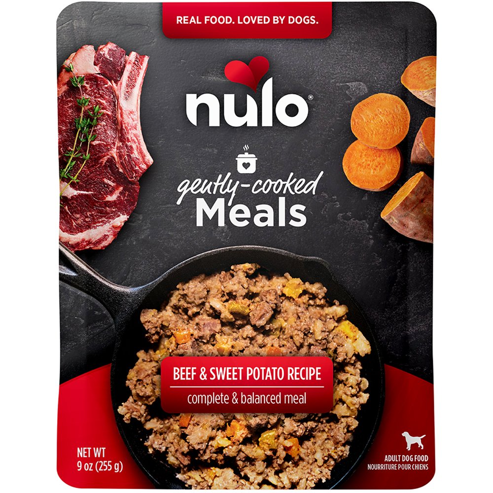 Nulo Gently Cooked Meals Beef & Sweet Potato Recipe Adult Dog Food