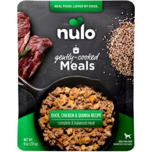 Nulo Gently Cooked Meals Duck, Chicken & Quinoa Recipe Adult Dog Food