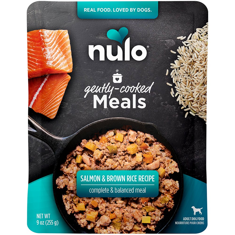 Nulo Gently Cooked Meals Salmon & Brown Rice Recipe Adult Dog Food