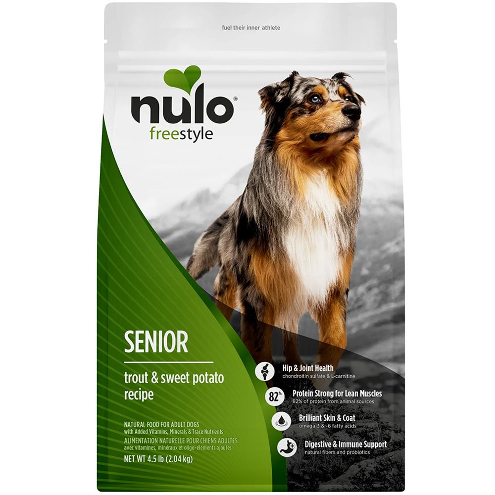 Nulo Freestyle Senior Trout & Sweet Potato Recipe Adult Dry Dog Food