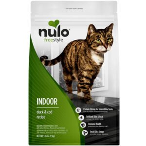 Nulo Freestyle Indoor Duck & Cod Recipe Adult Dry Cat Food